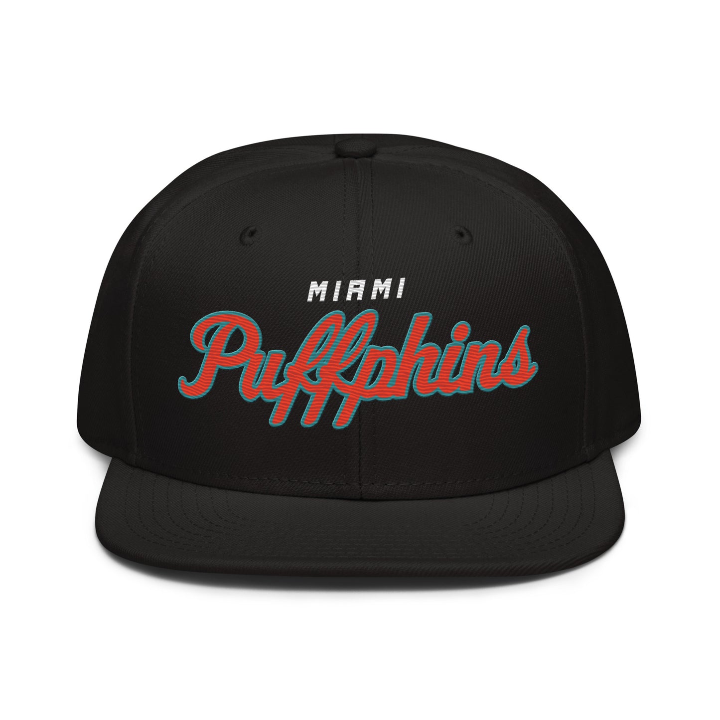 MIA Puffphins Black Snapback