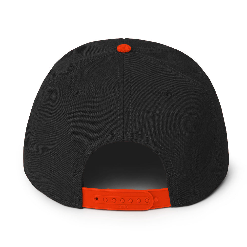 CLE Greens Black & Orange Snapback