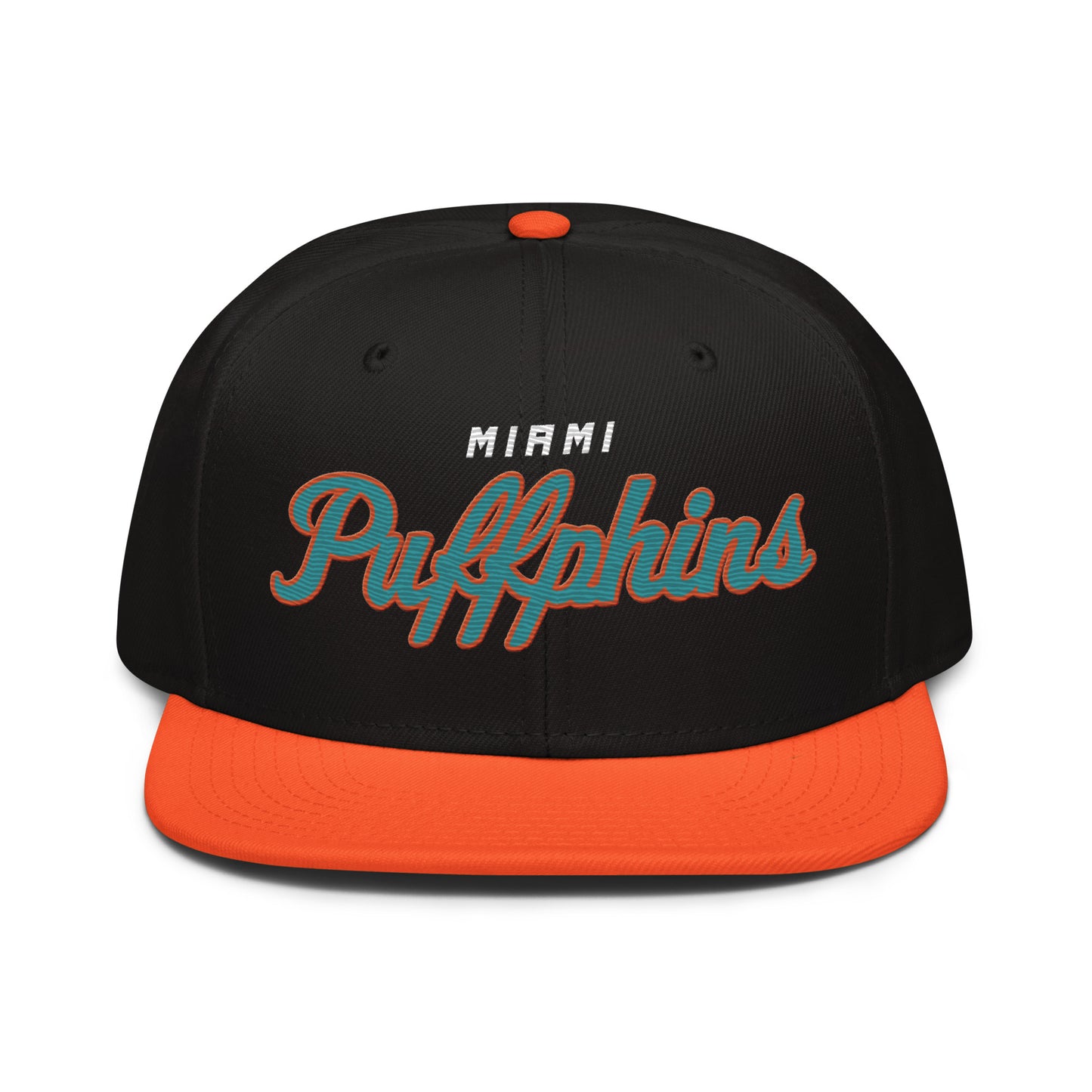 MIA Puffphins Black Snapback