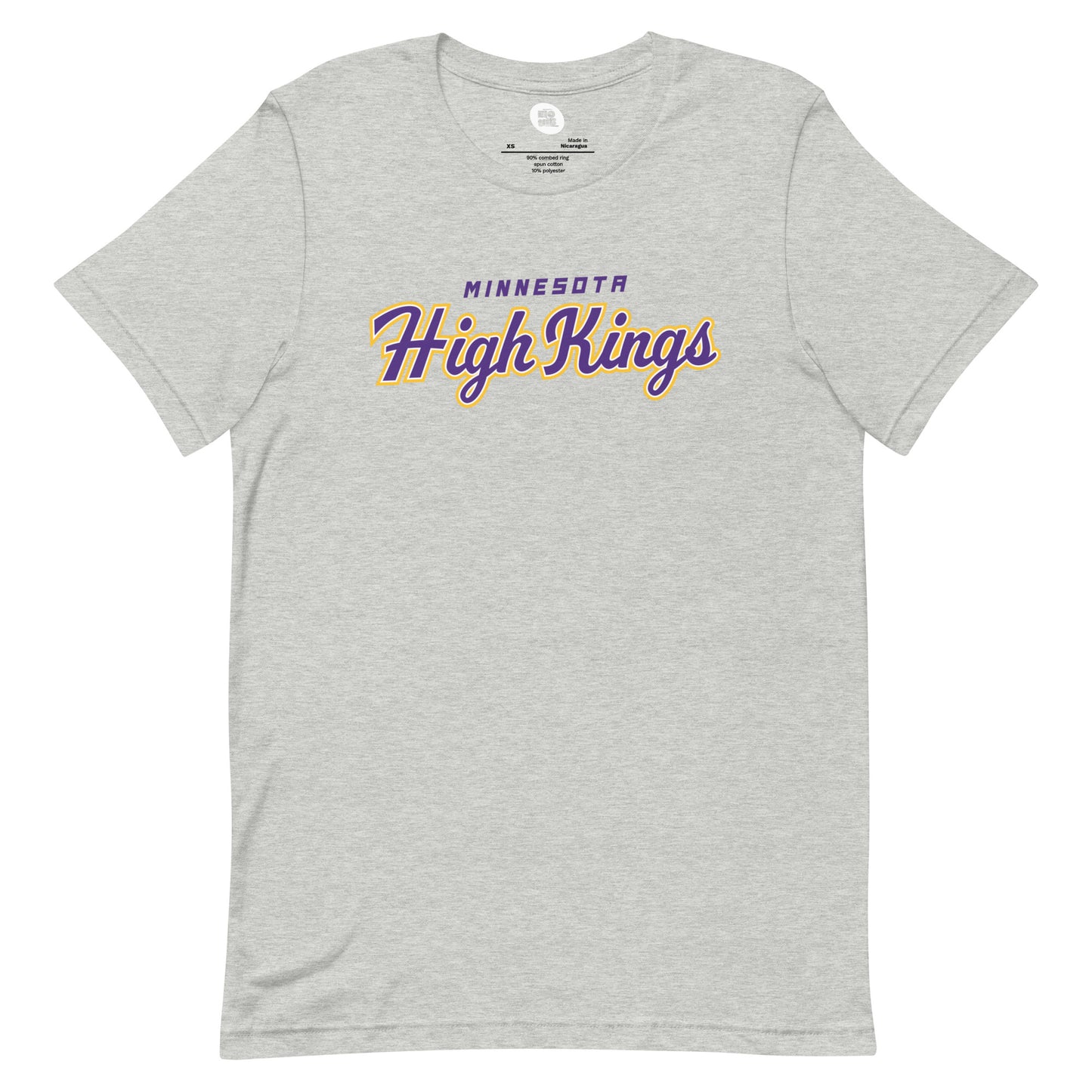 MINN High Kings Gray Tee