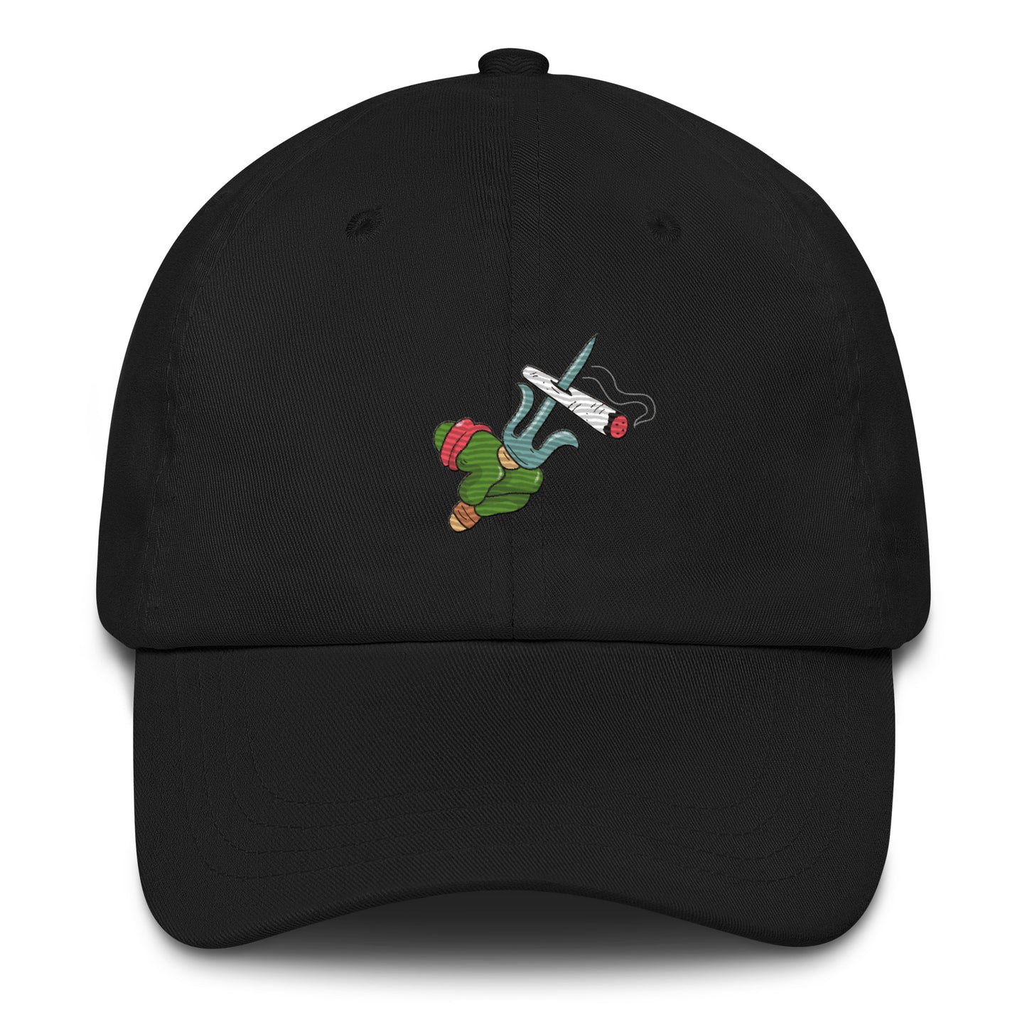 Ganja Turtle Hand Dad Hat