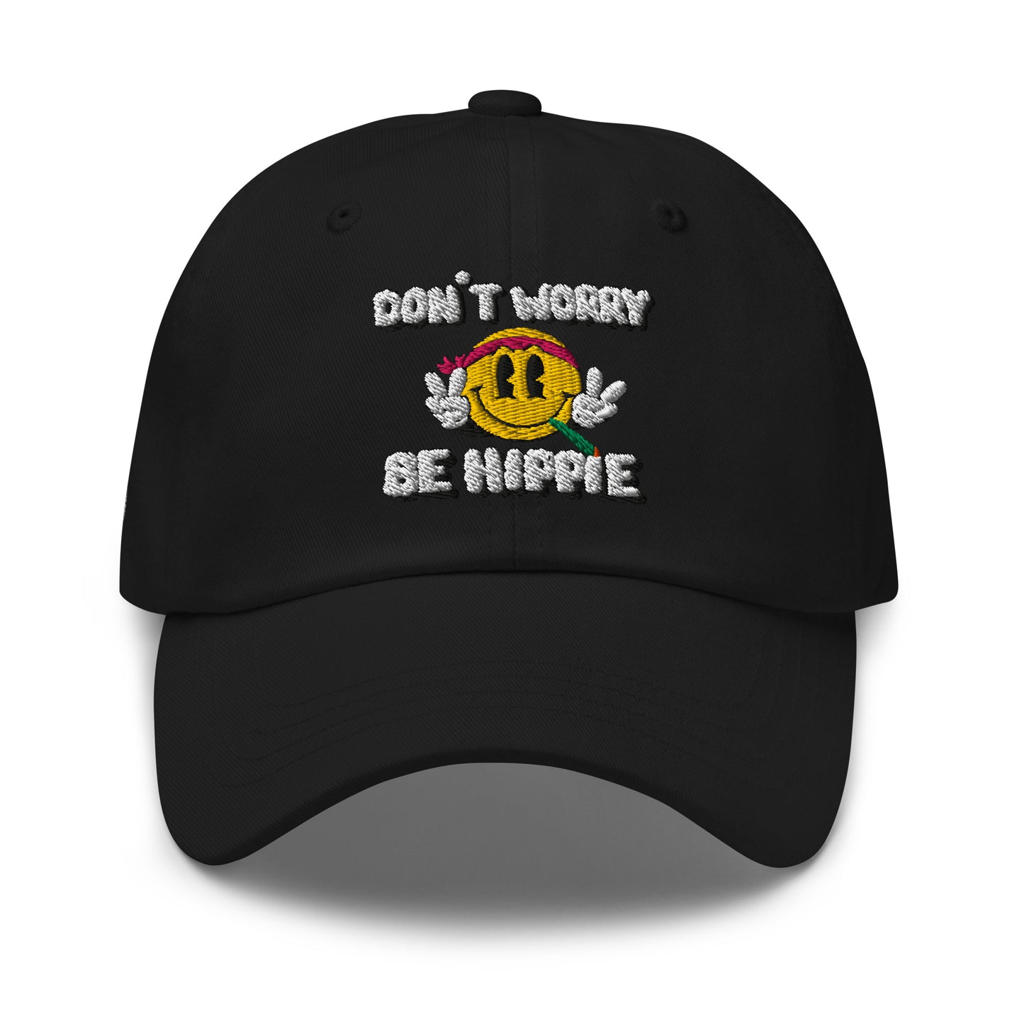 Don't Worry Be Hippie Dad Hat