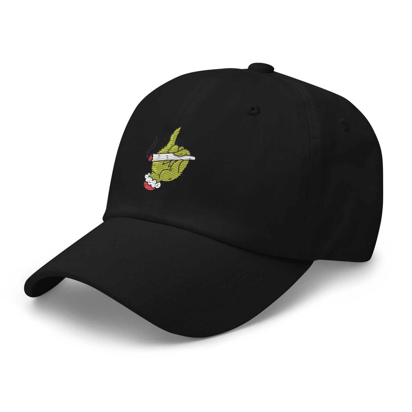 Green Grump Hand Dad Hat