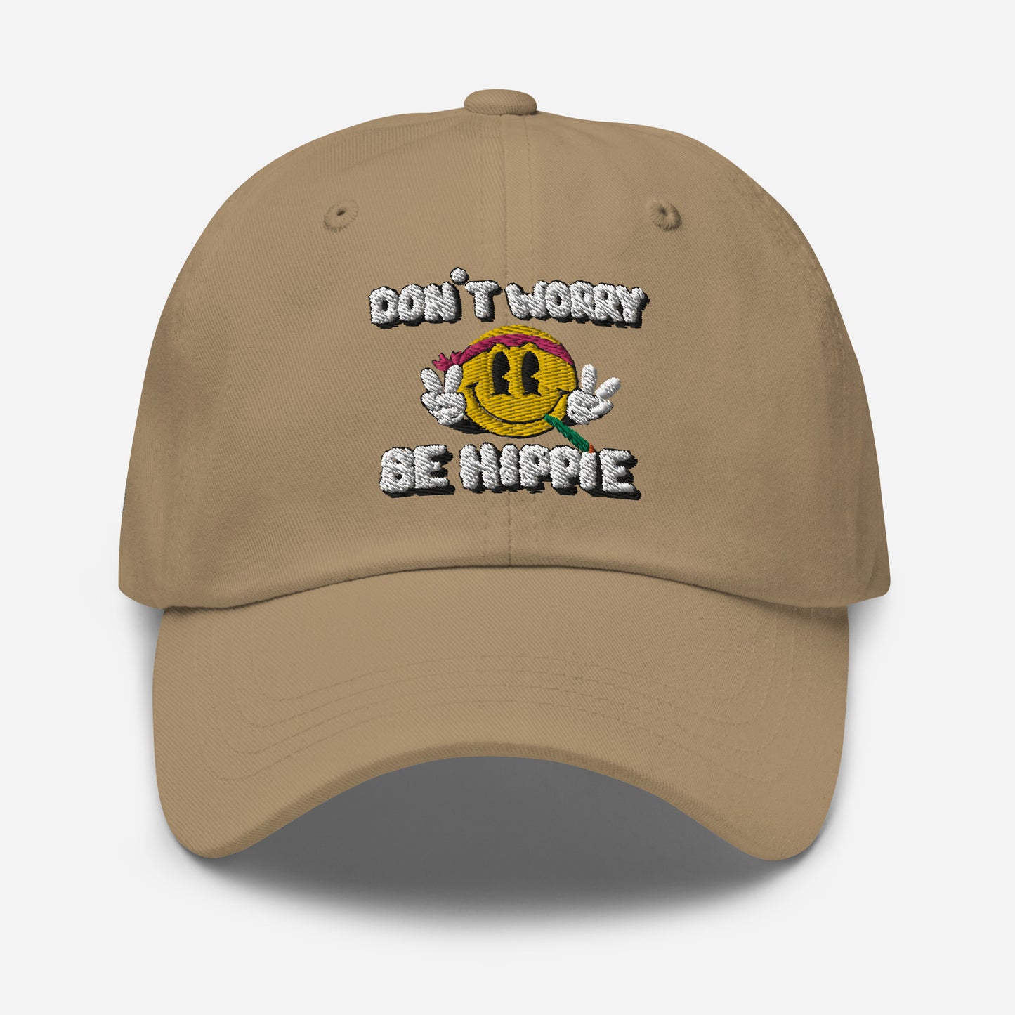 Don't Worry Be Hippie Dad Hat