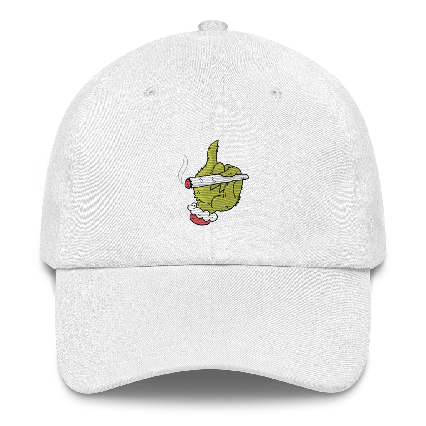 Green Grump Hand Dad Hat