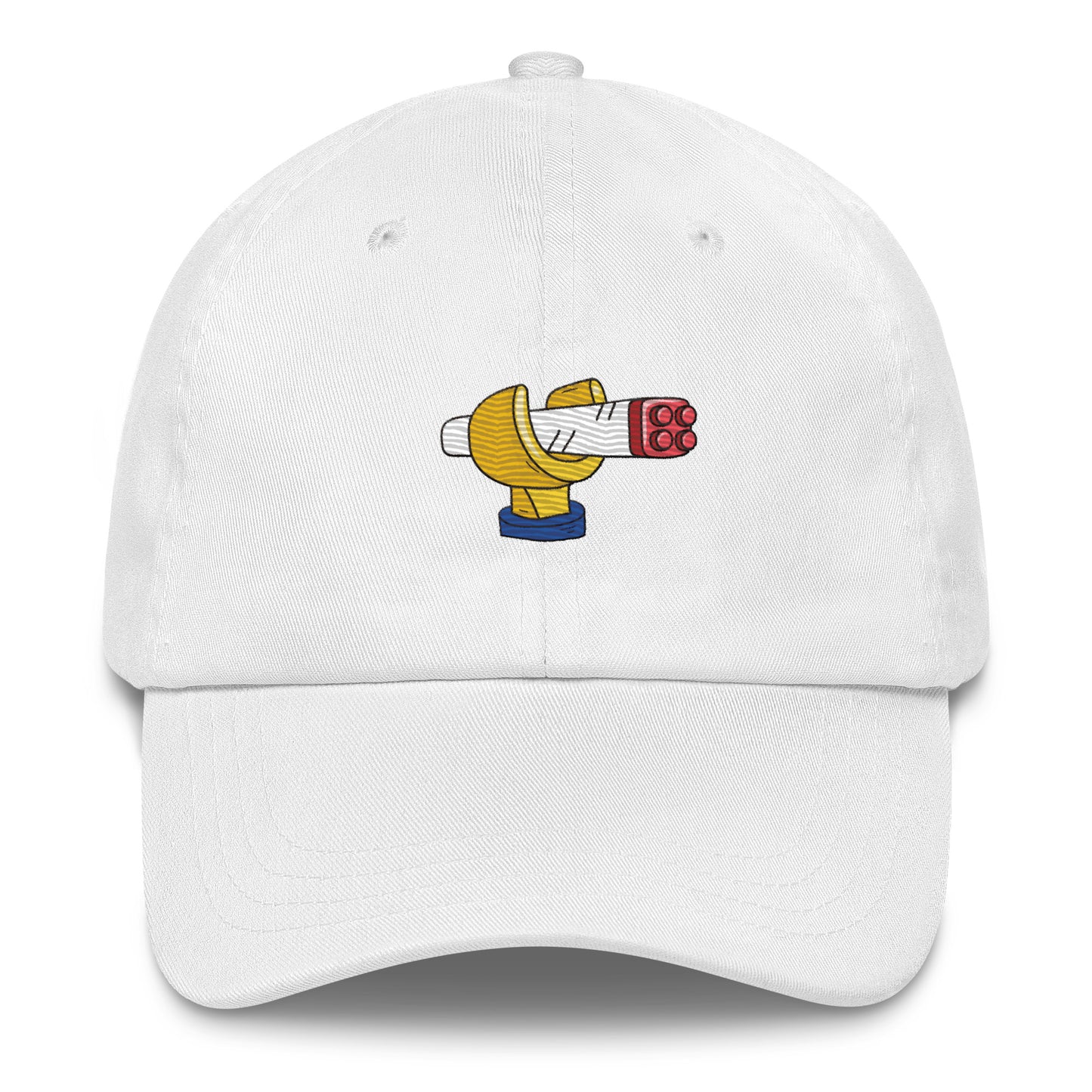 Block Hand Dad Hat