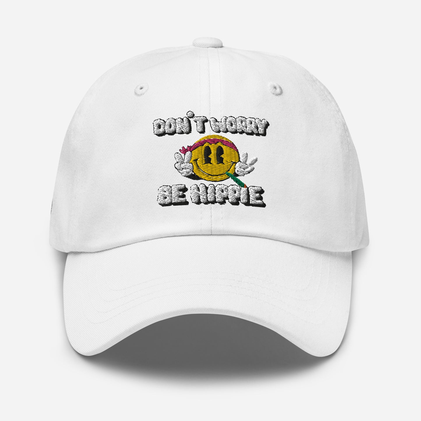 Don't Worry Be Hippie Dad Hat