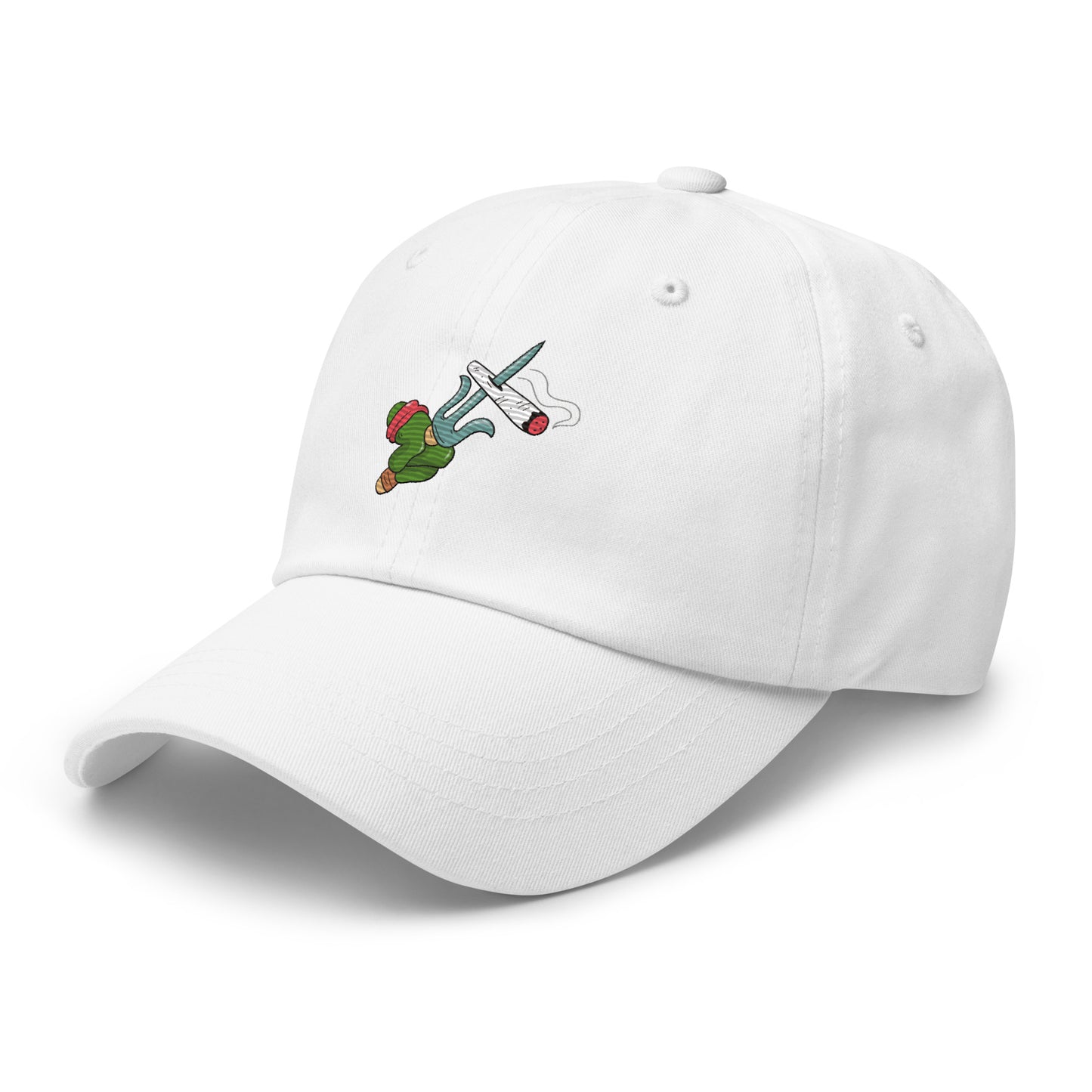 Ganja Turtle Hand Dad Hat