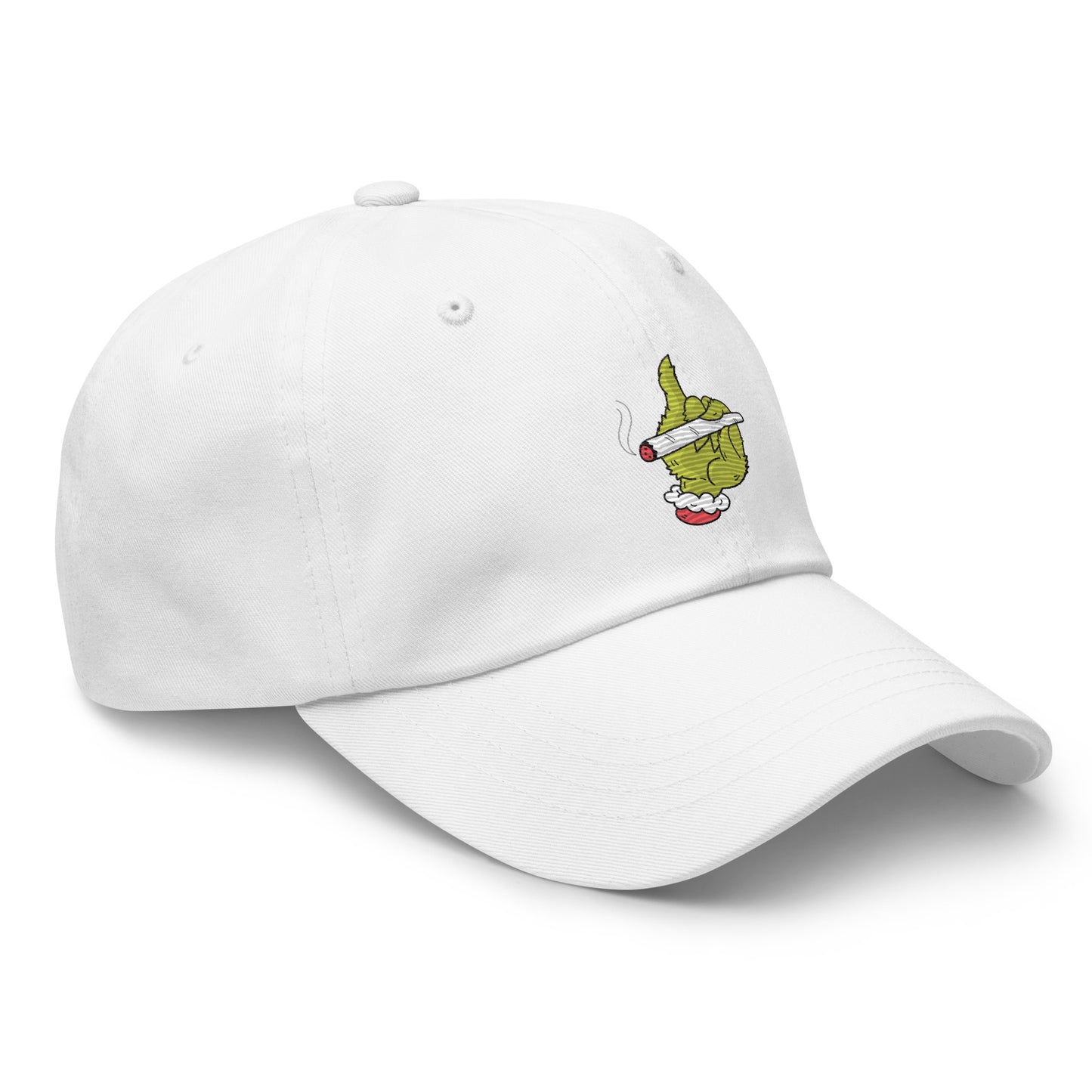 Green Grump Hand Dad Hat