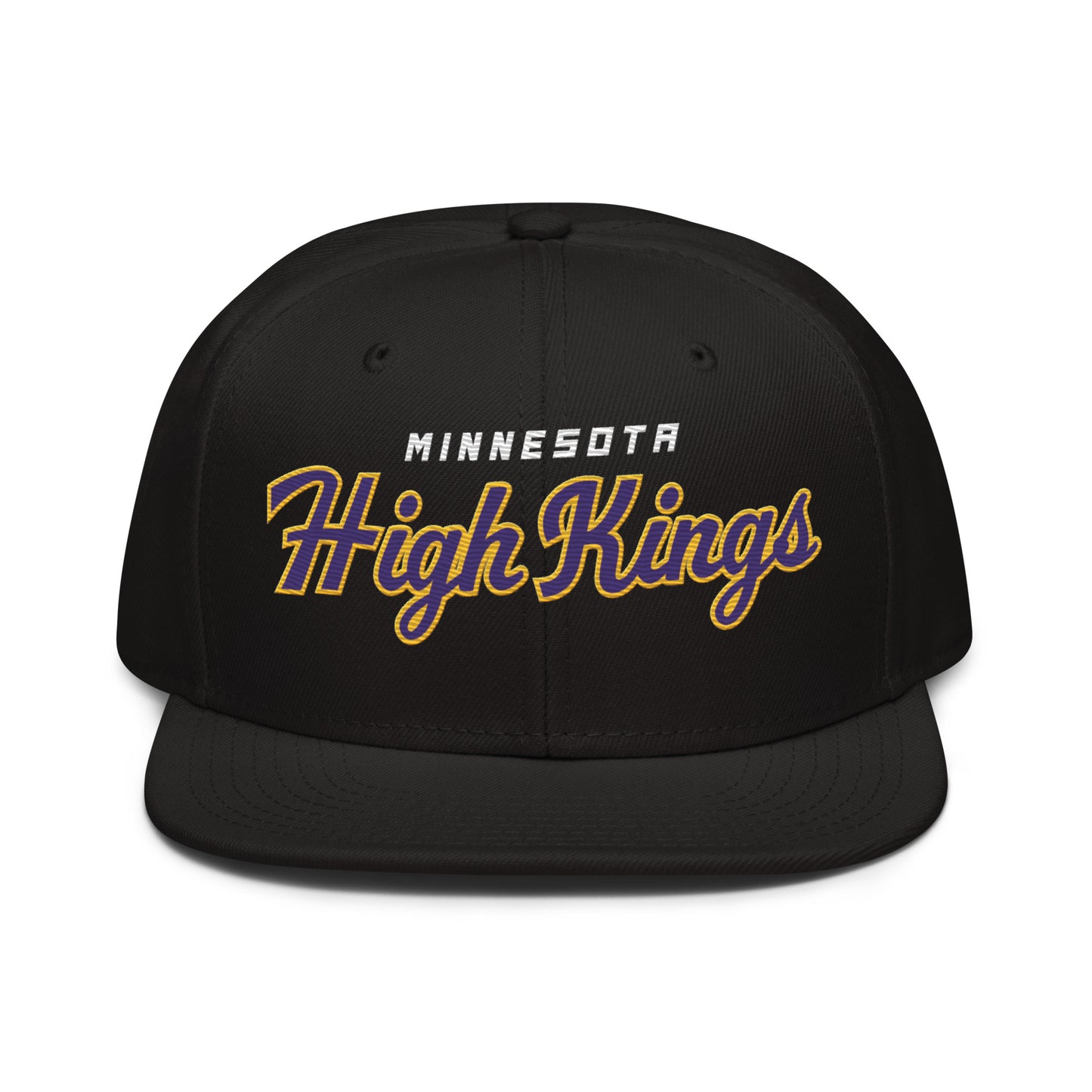 MINN High Kings Black Snapback