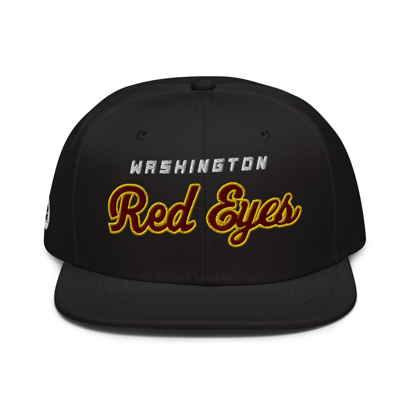 WAS Red Eyes Black Snapback