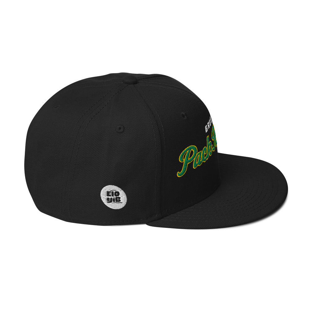 GB PackItUppers Black Snapback