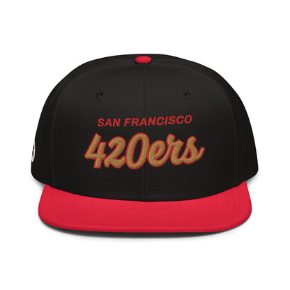 SF 420ers Black & Red Snapback