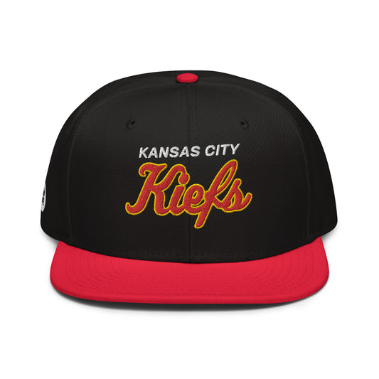 KC Kiefs Black & Red Snapback