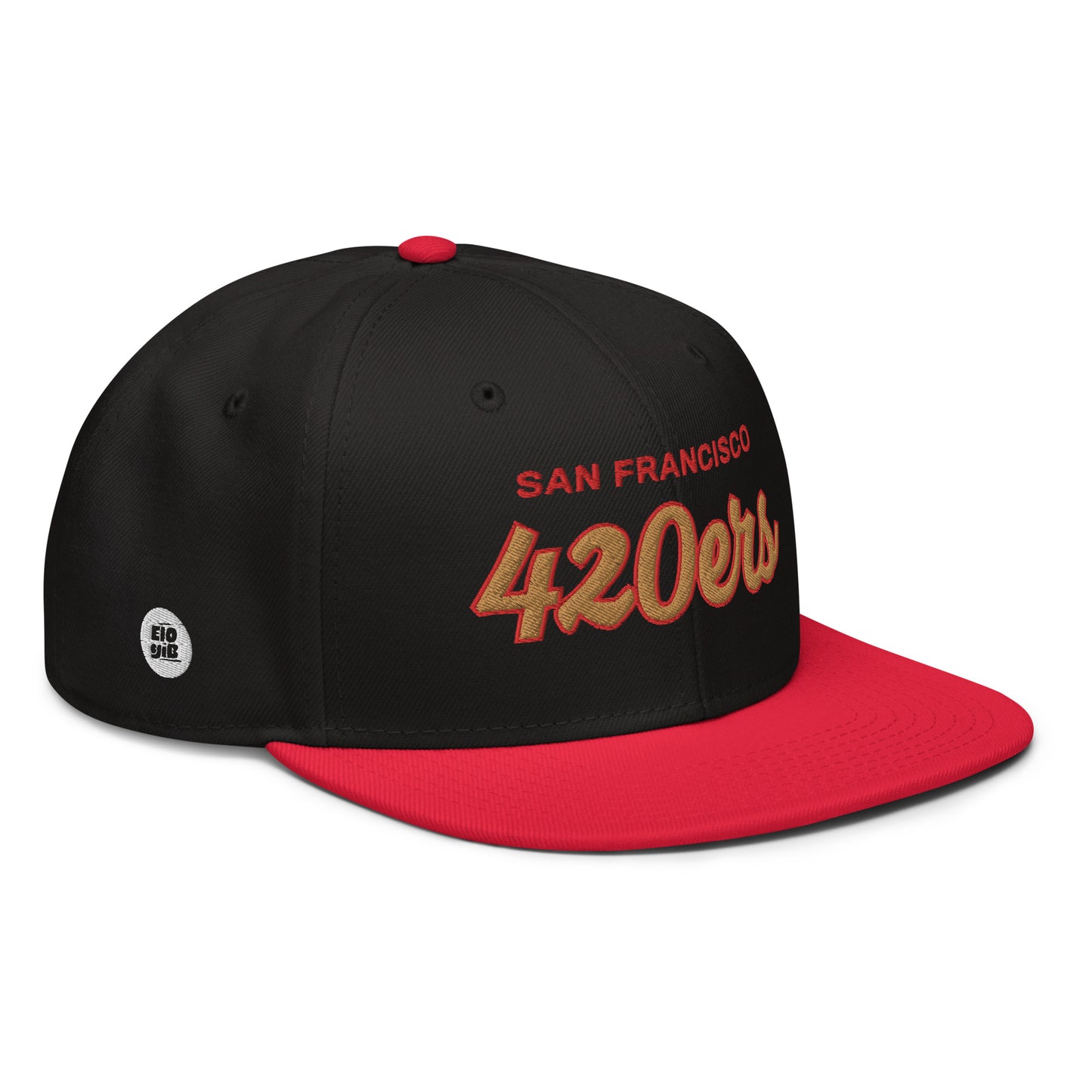 SF 420ers Black & Red Snapback