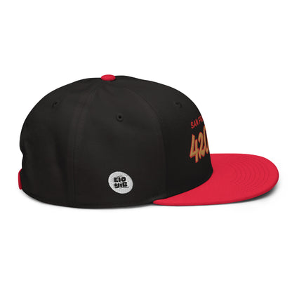 SF 420ers Black & Red Snapback