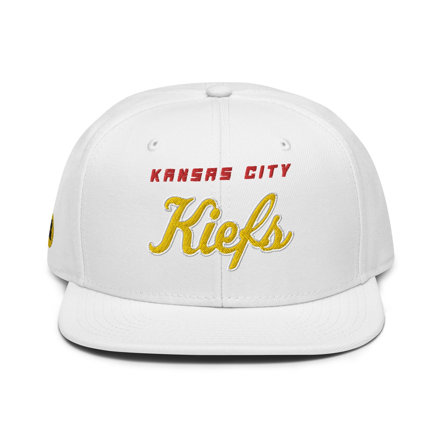 KC Kiefs White Snapback