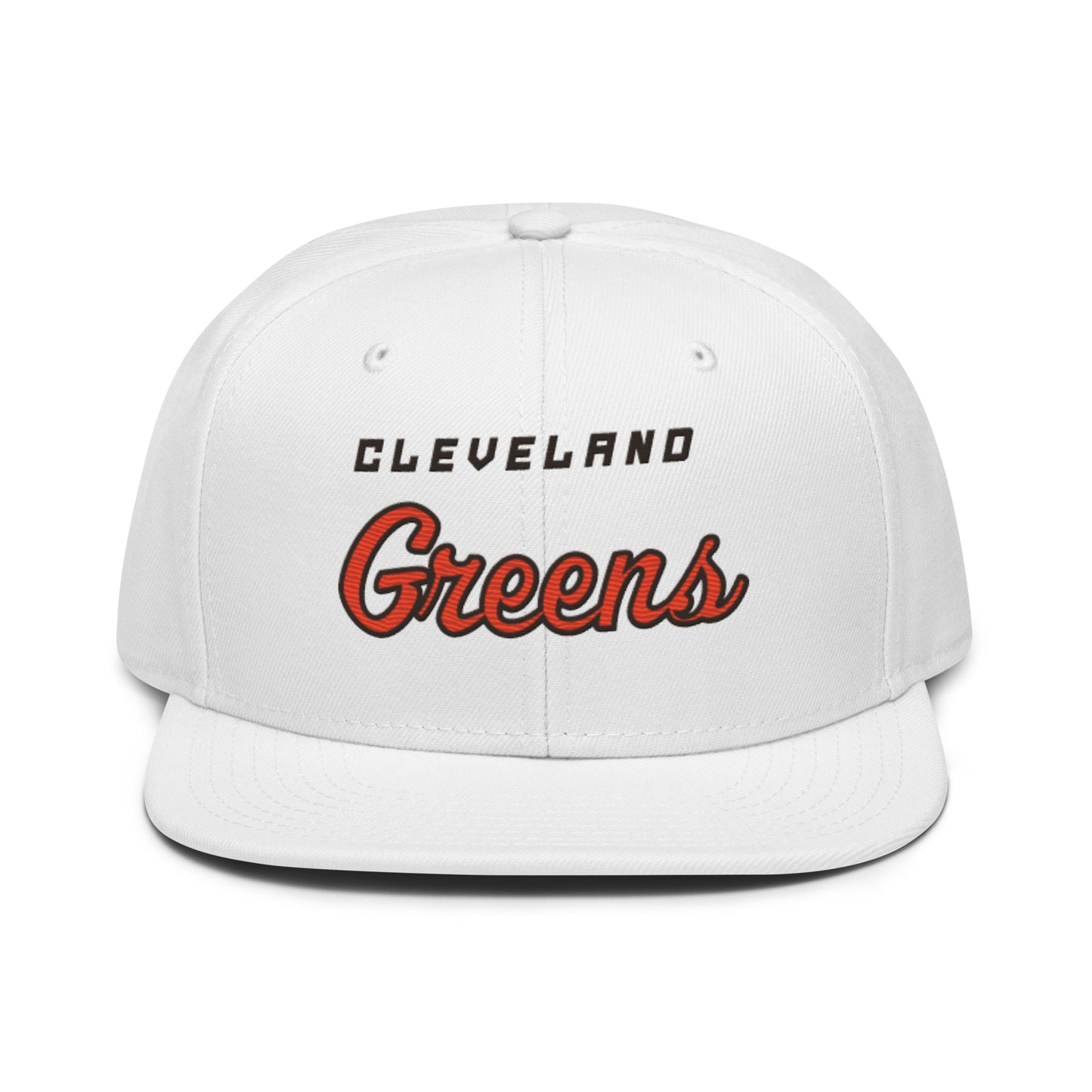 CLE Greens White Snapback