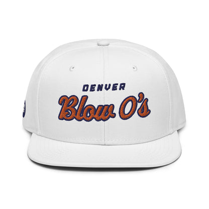 DEN Blow O's White Snapback