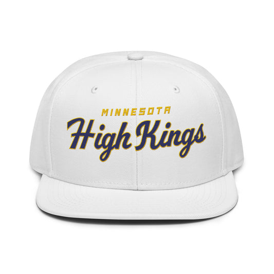 MINN High Kings White Snapback