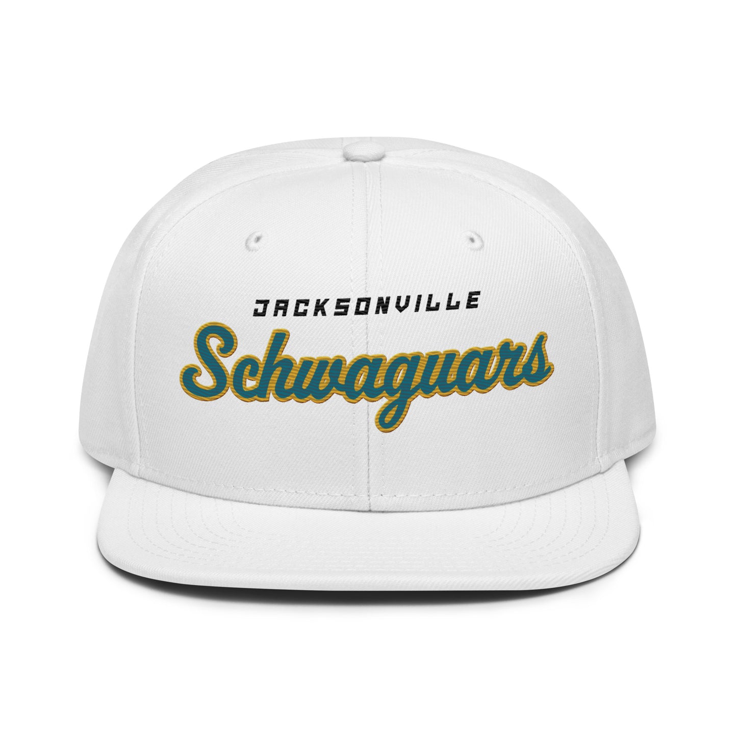 JAX Schwaguars White Snapback