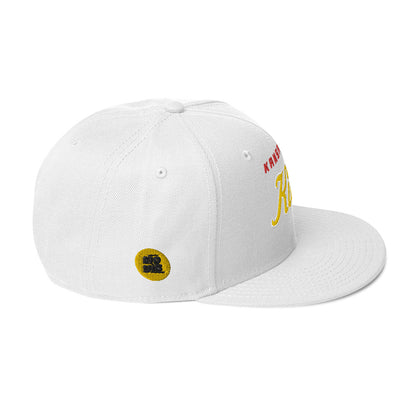 KC Kiefs White Snapback