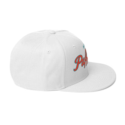 MIA Puffphins White Snapback