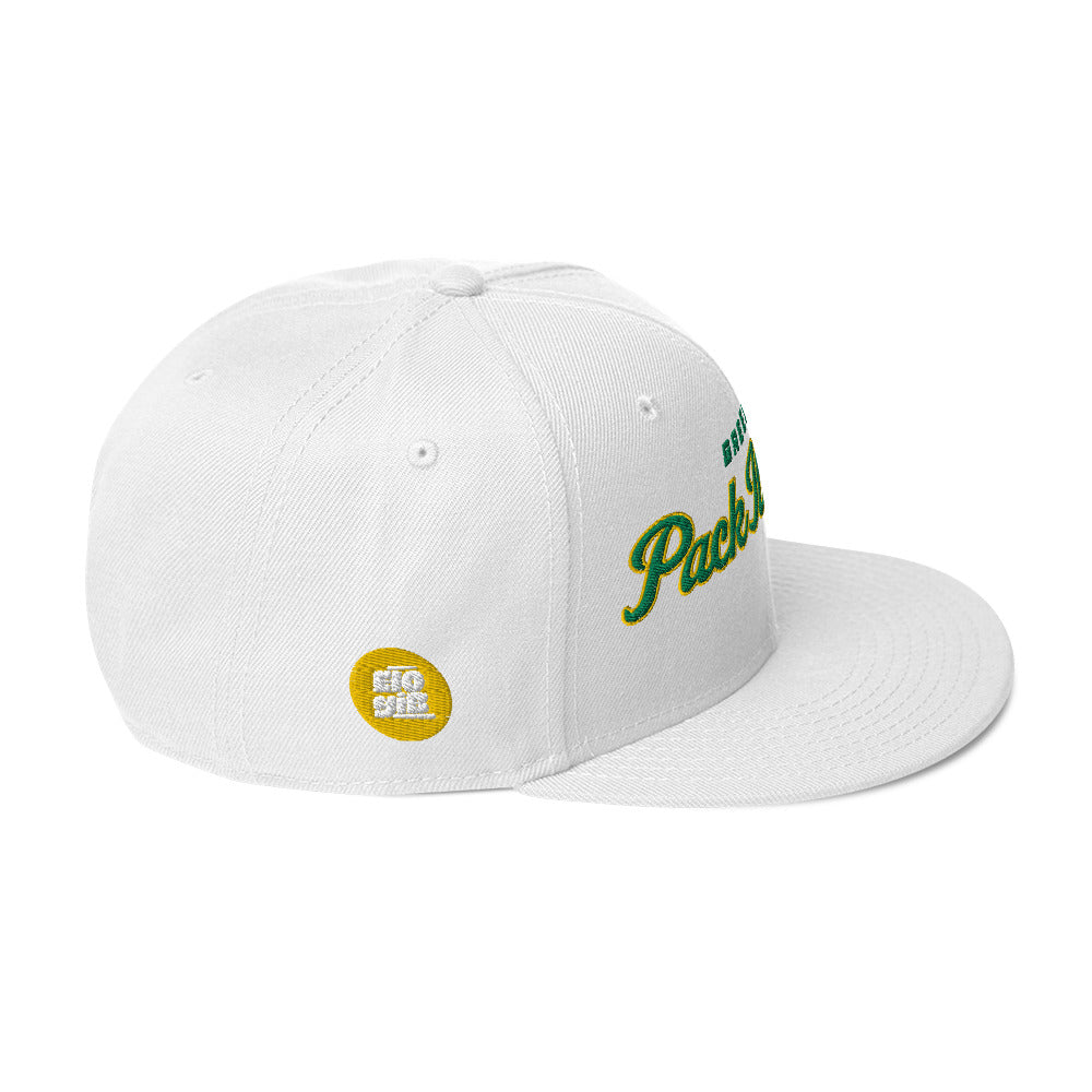 GB PackItUppers White Snapback