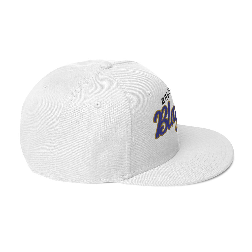 BAL Blazens White Snapback