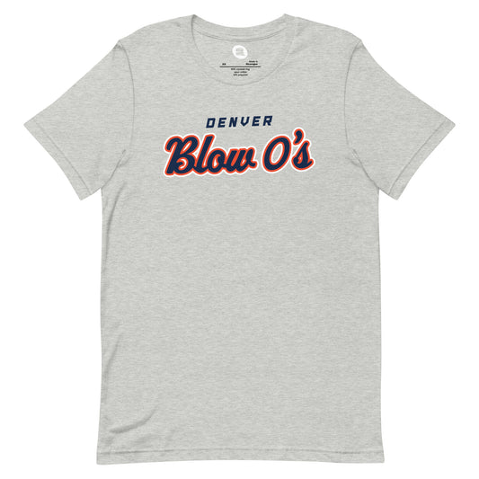 DEN Blow O's Gray Tee