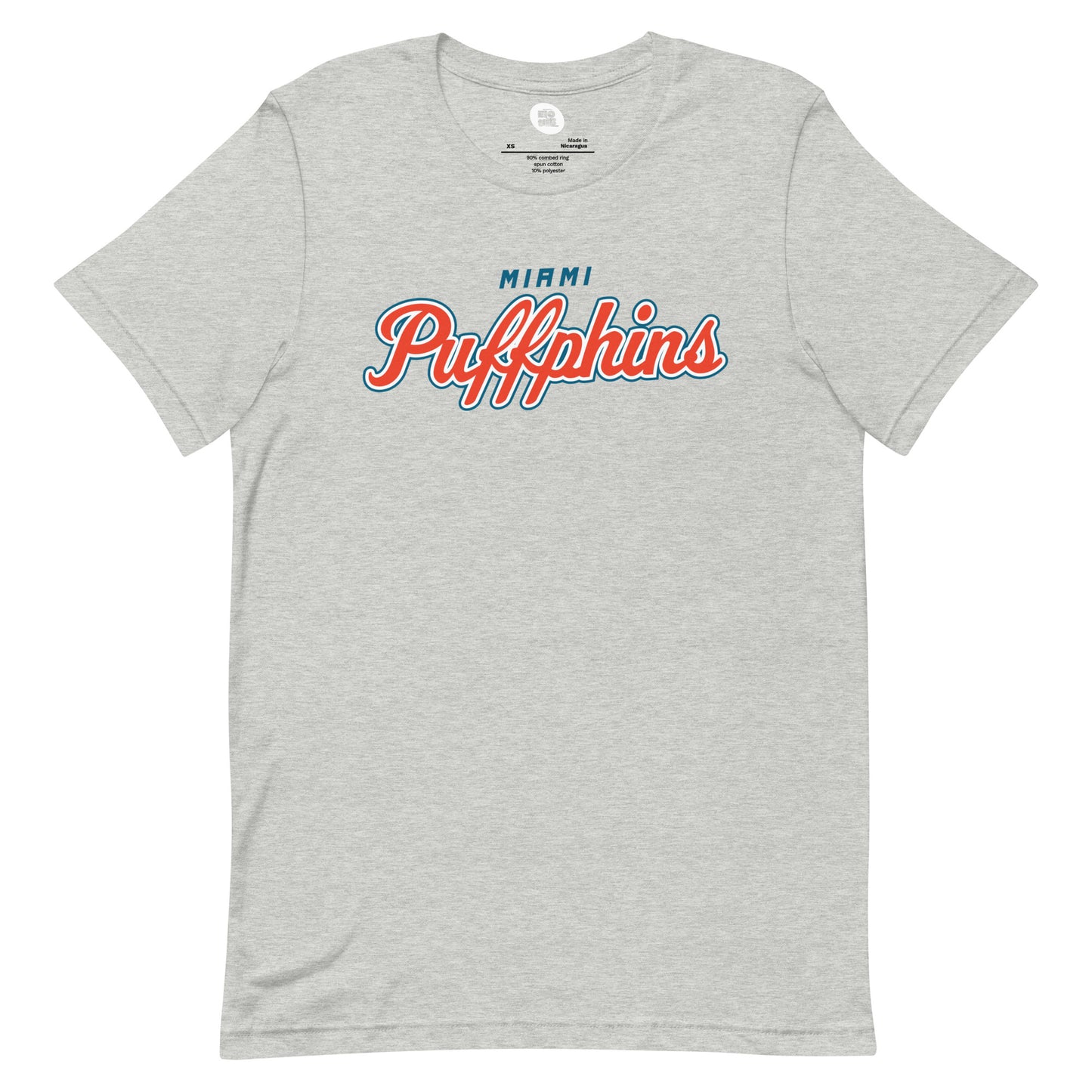 MIA Puffphins Gray Tee