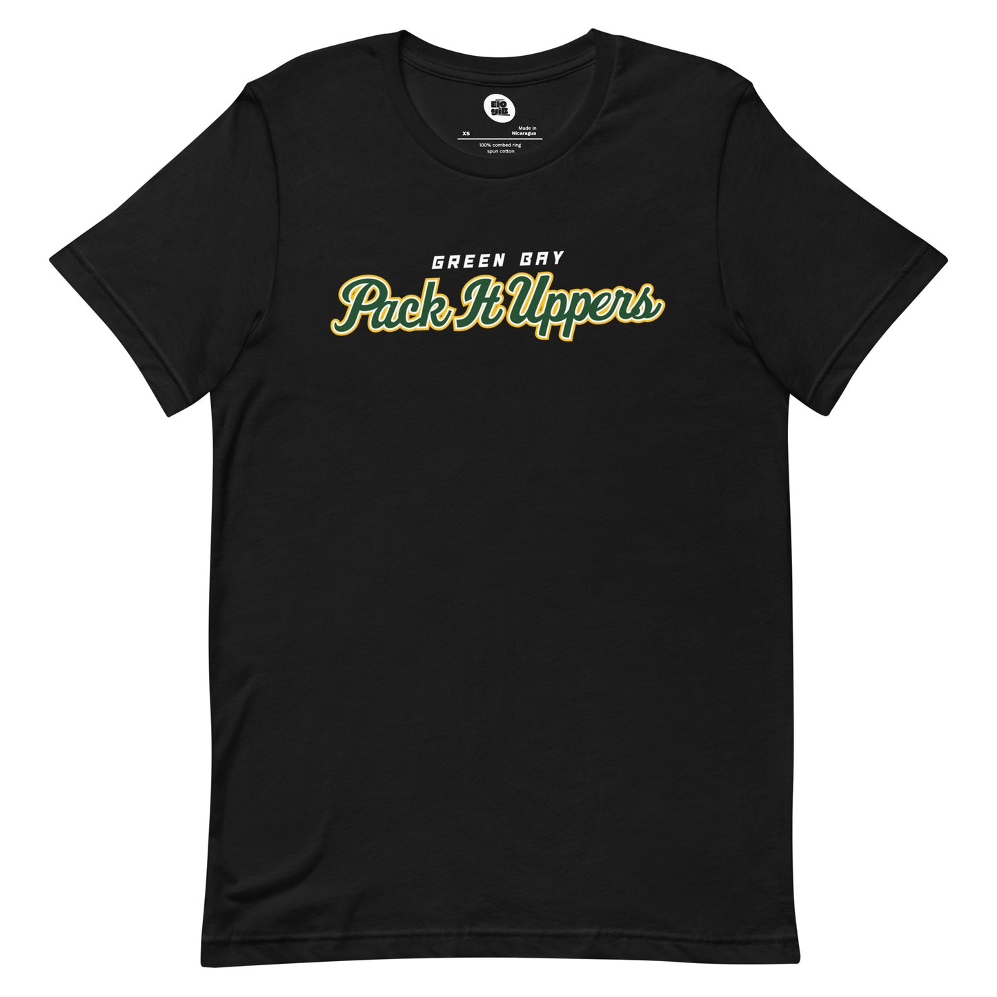 GB PackItUppers Black Tee