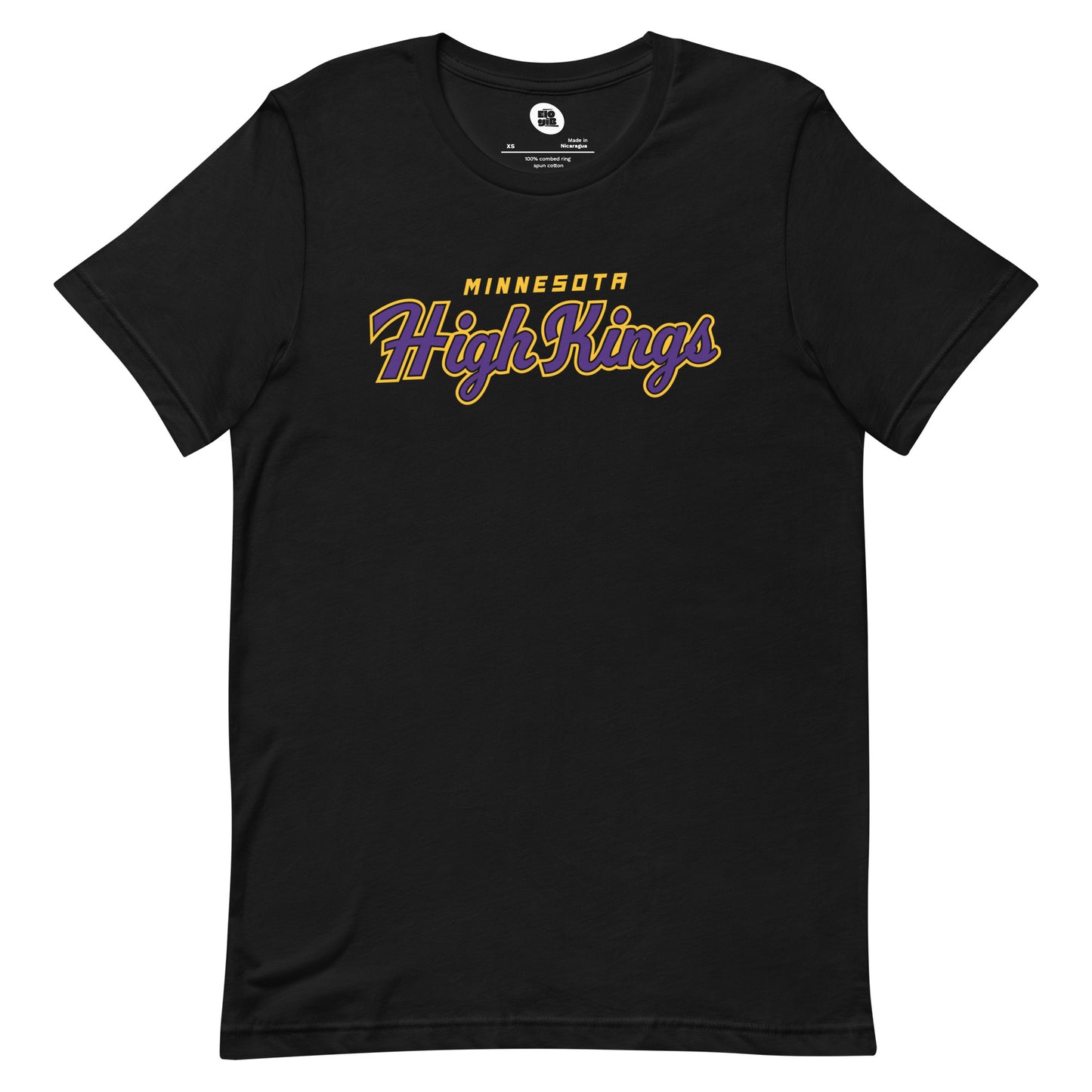 MIN High Kings Black Tee