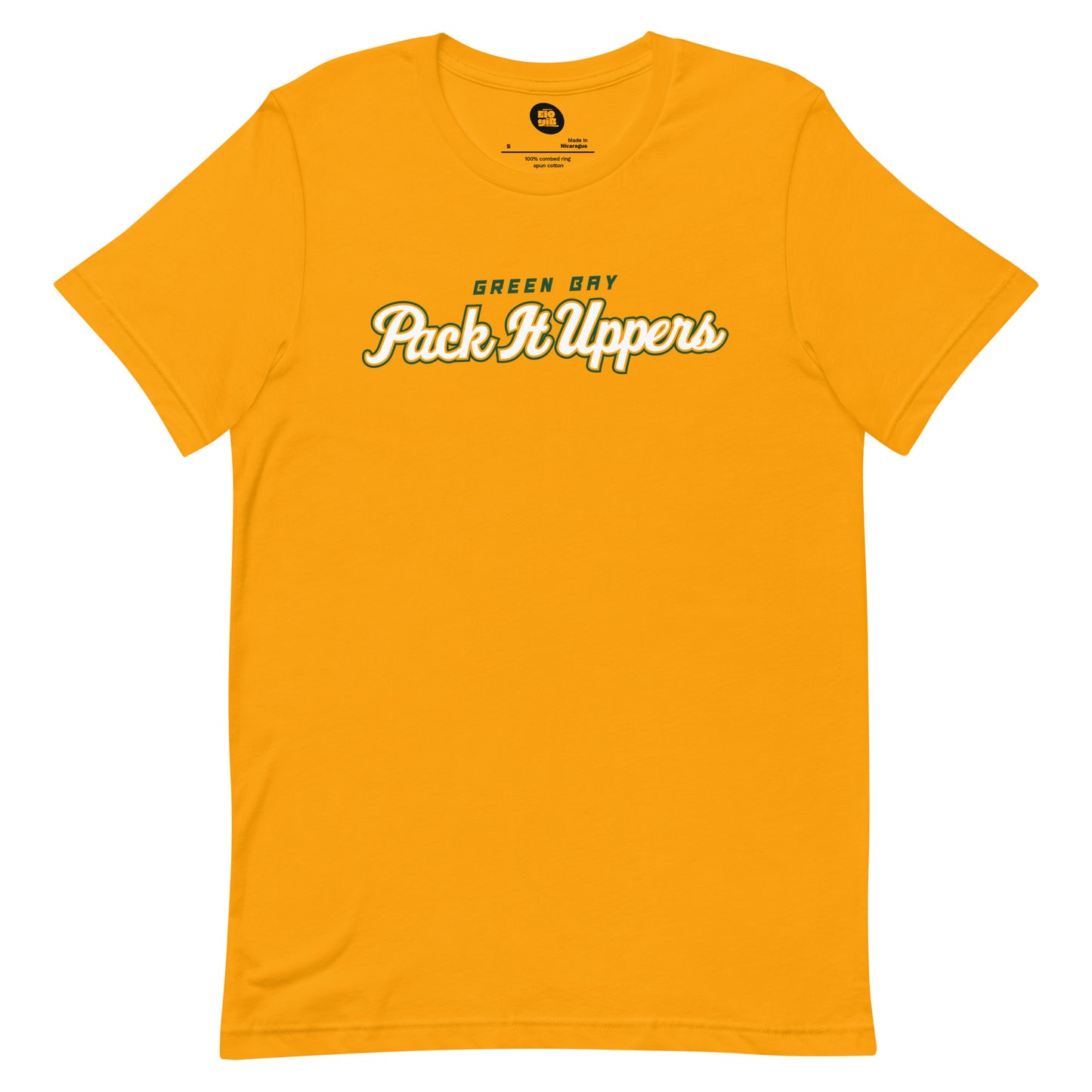 GB PackItUppers Yellow Tee