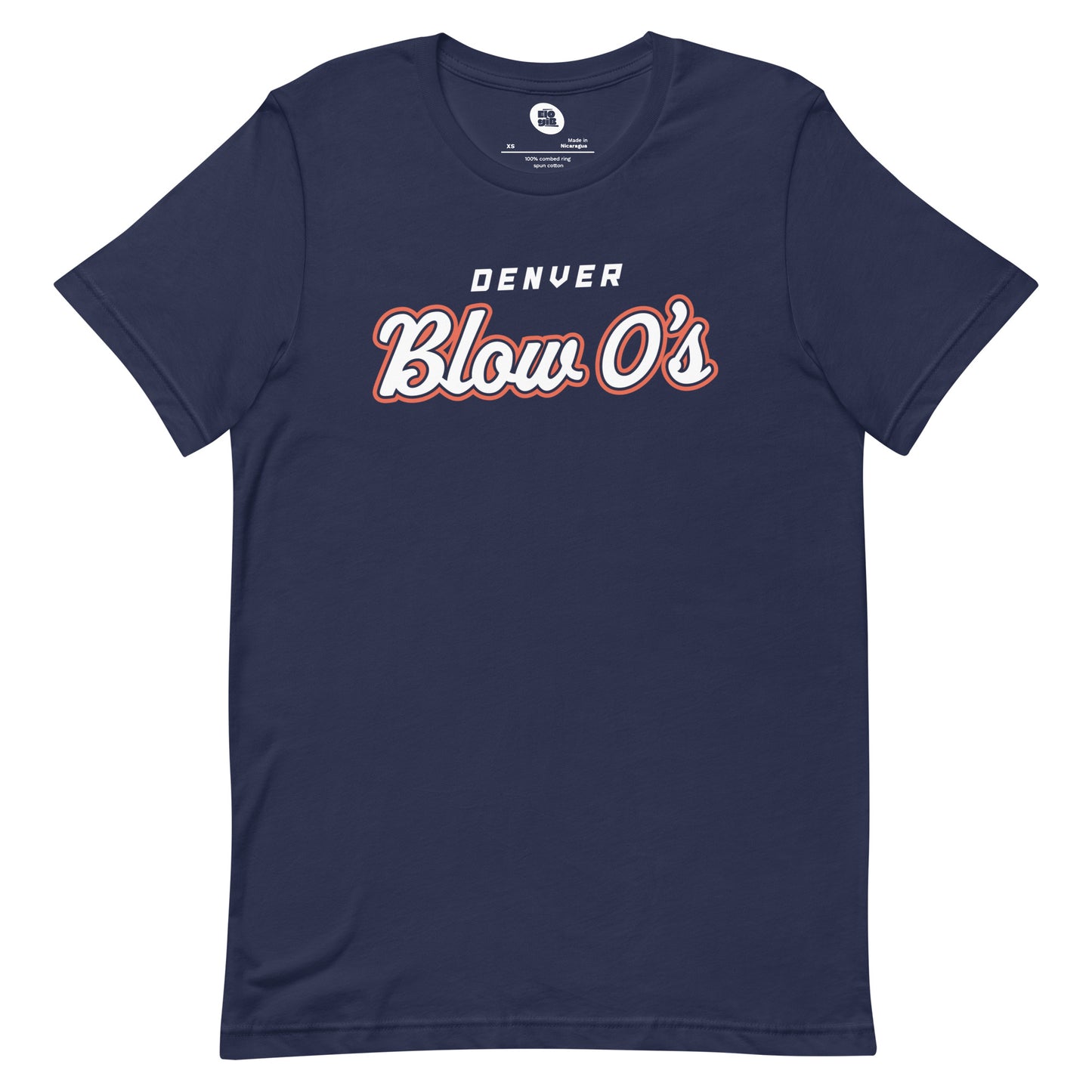 DEN Blow O's Navy Tee