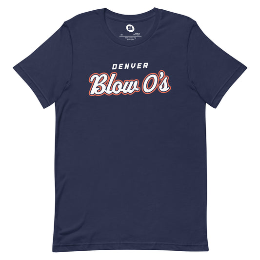 DEN Blow O's Navy Tee