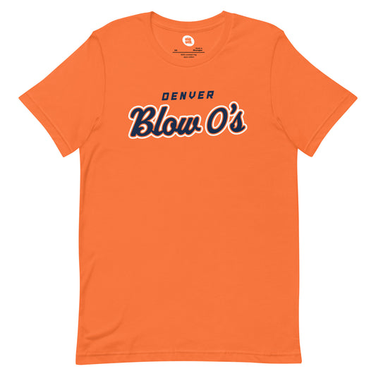 DEN Blow O's Orange Tee