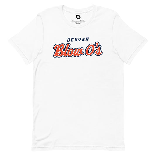 DEN Blow O's White Tee