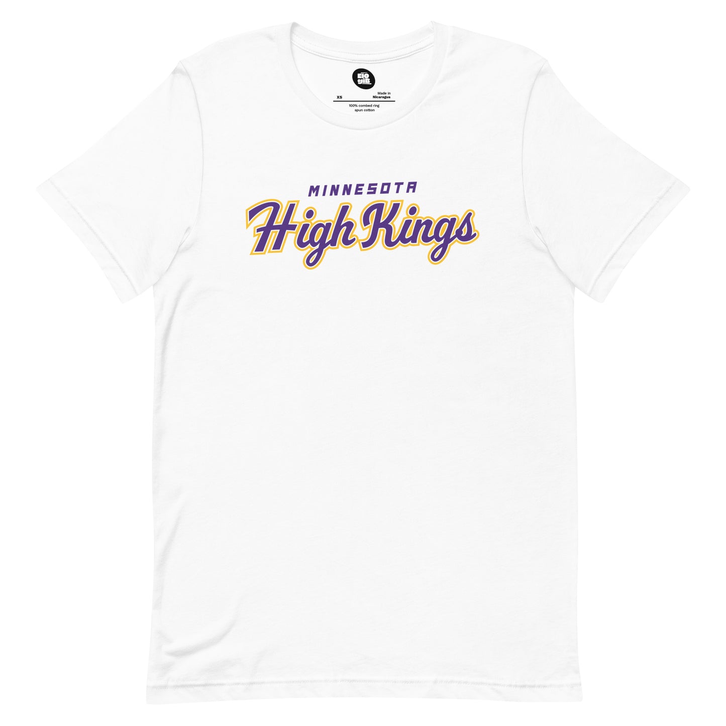 MIN High Kings White Tee