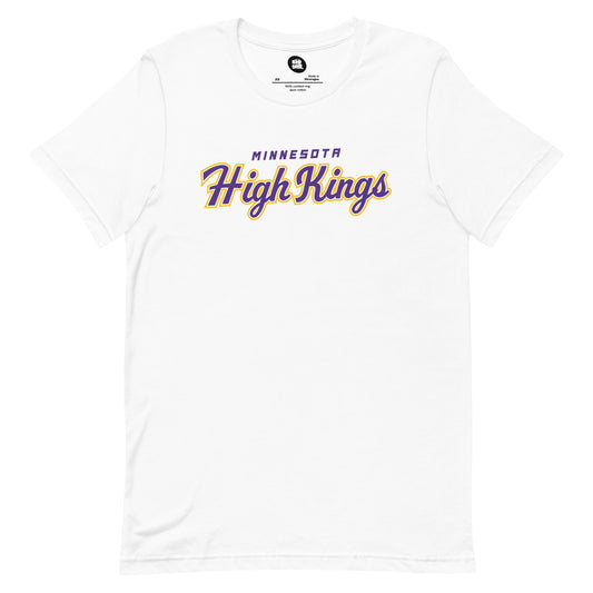 MIN High Kings White Tee