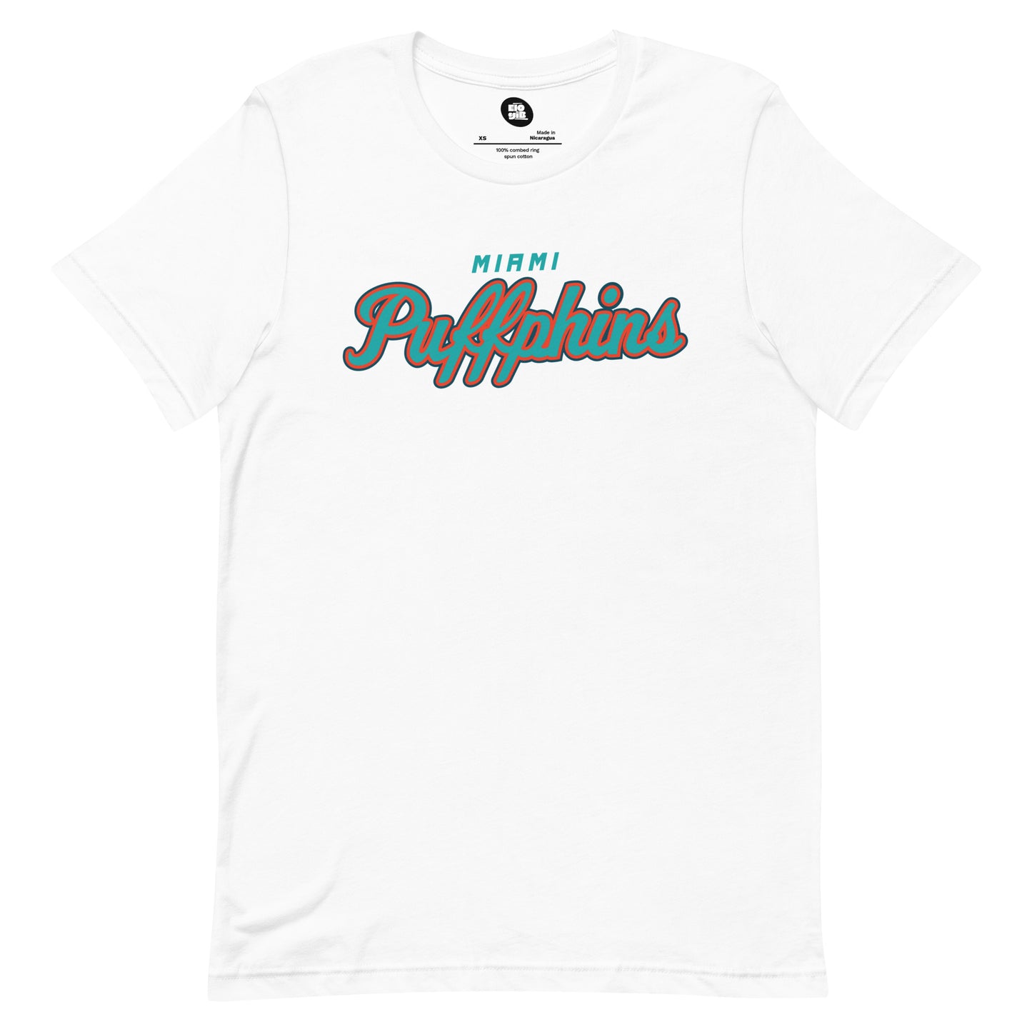 MIA Puffphins White Tee