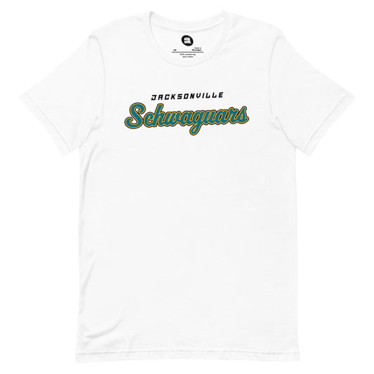 JAX Schwaguars White Tee