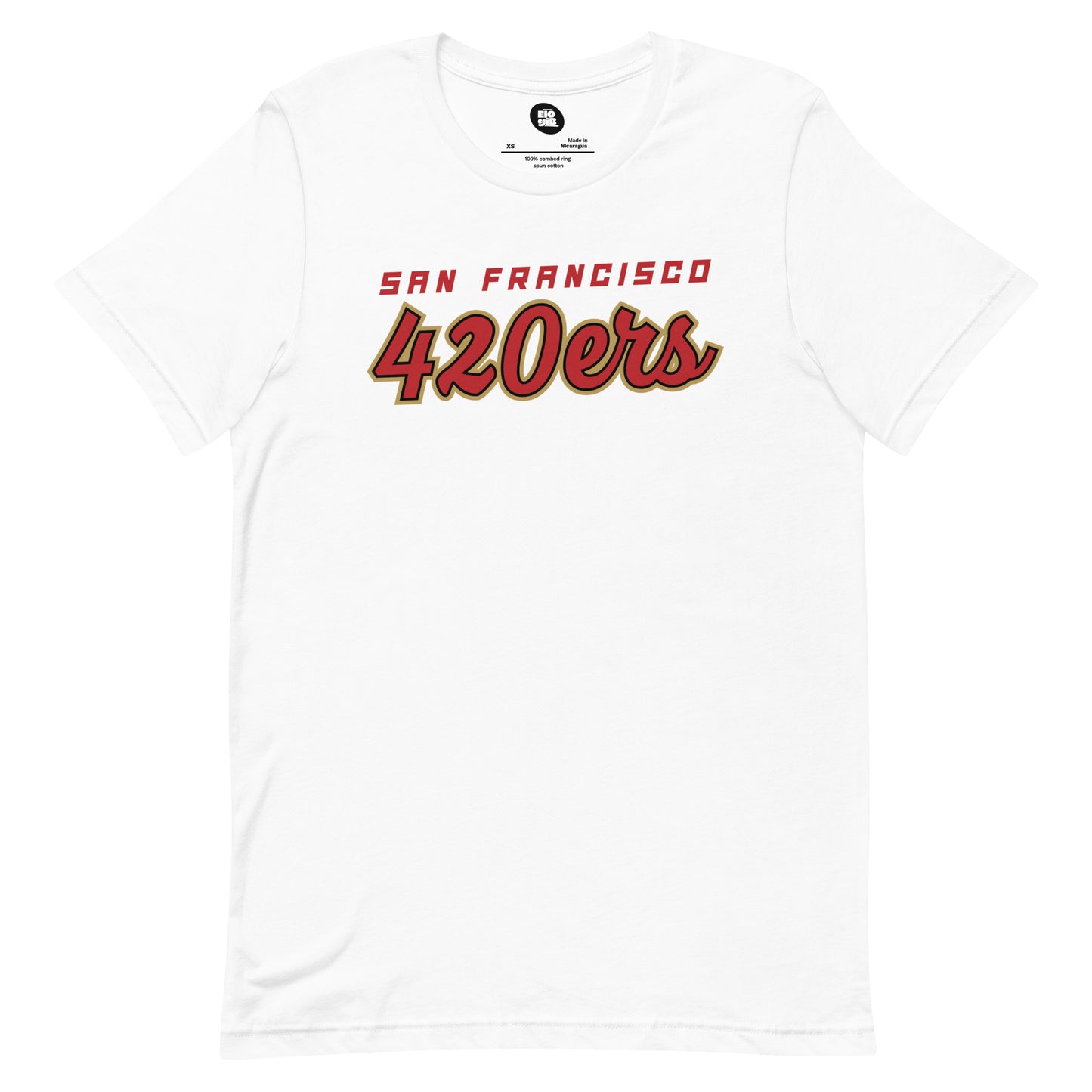 SF 420ers White Tee