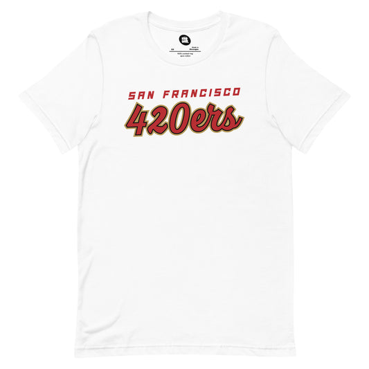 SF 420ers White Tee