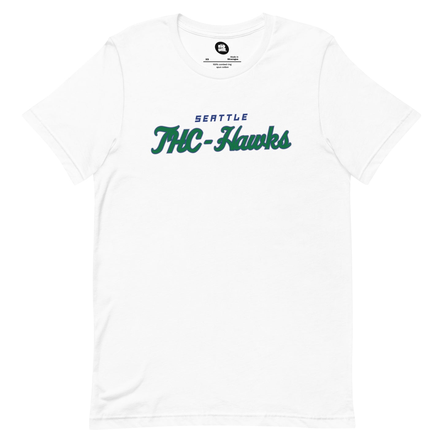 SEA THC-Hawks White Tee