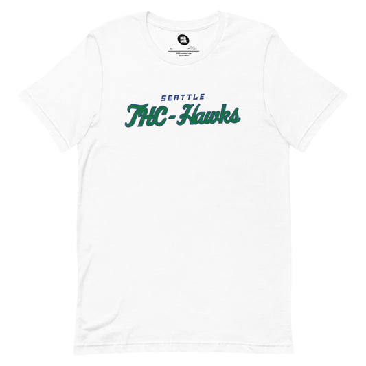 SEA THC-Hawks White Tee