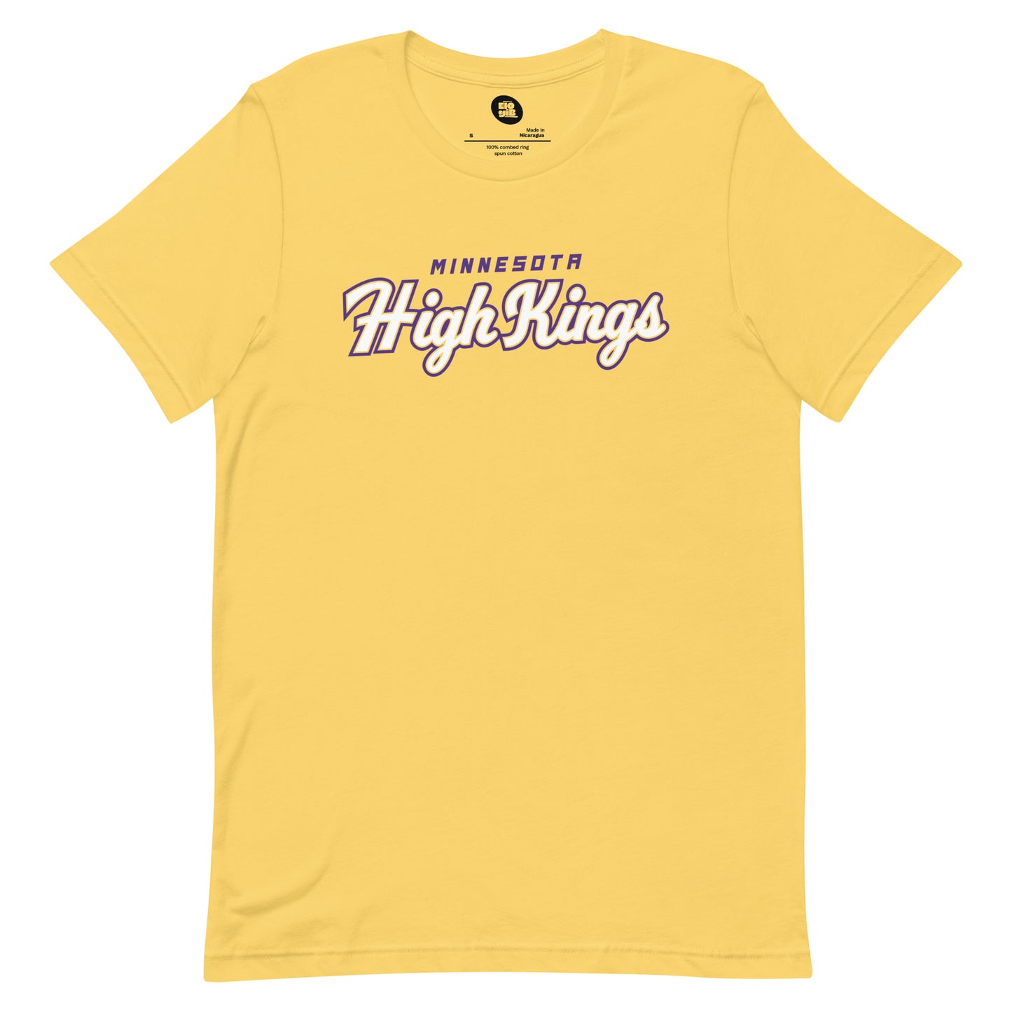 MIN High Kings Yellow Tee